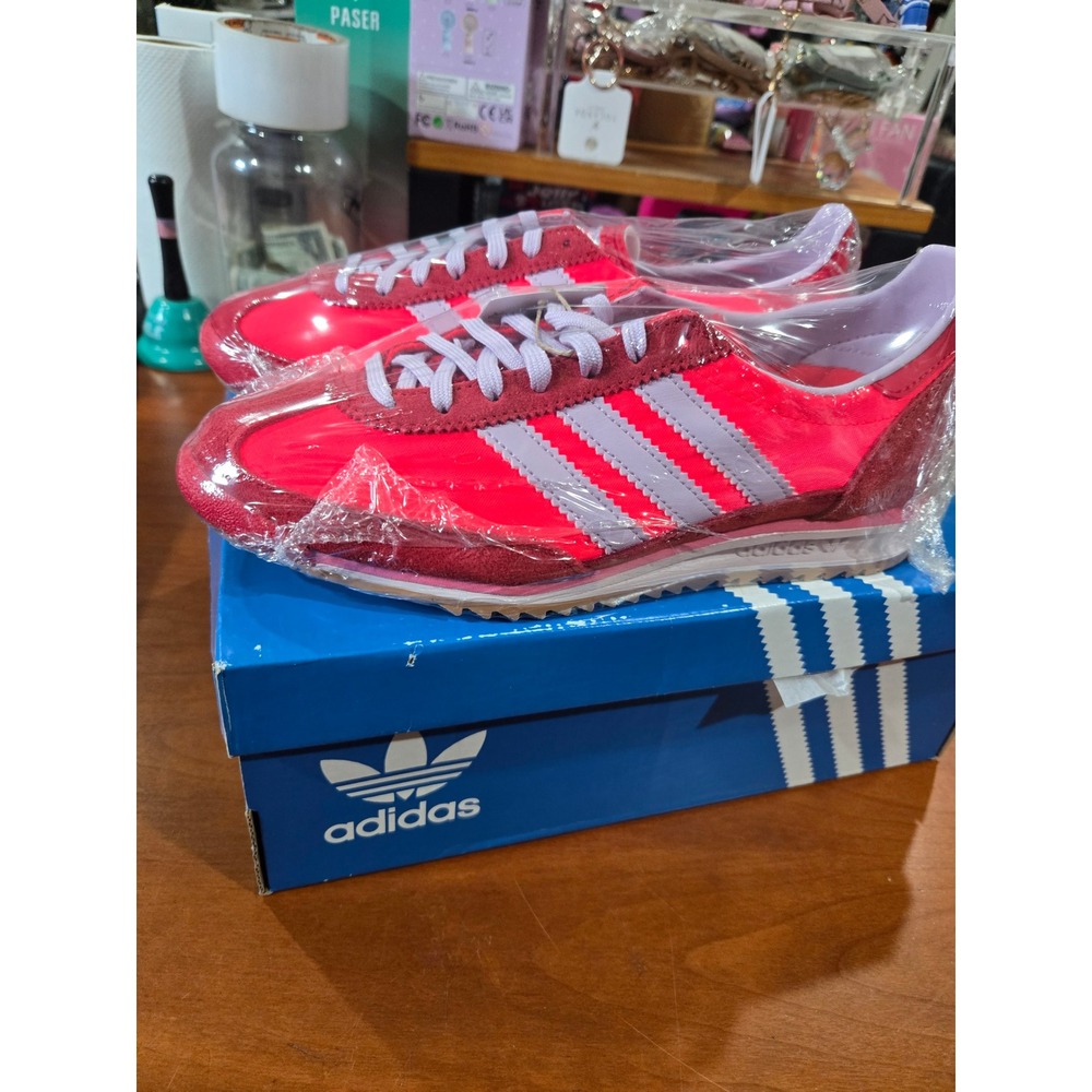 Adidas SL 72 OG W Solar Red Ice Lavender JH7392 Womens Size 6 Running Shoes